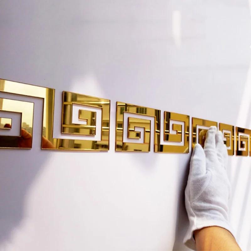Premium Wall Adhesive Mirrors Set for Home Decor