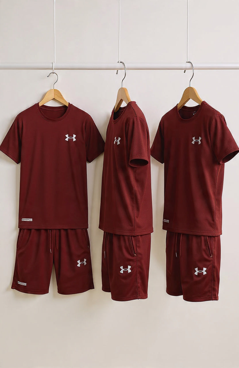 Premium Mehroon  Nikkar Shirt for Men – Stylish & Comfortable Summer Outfit