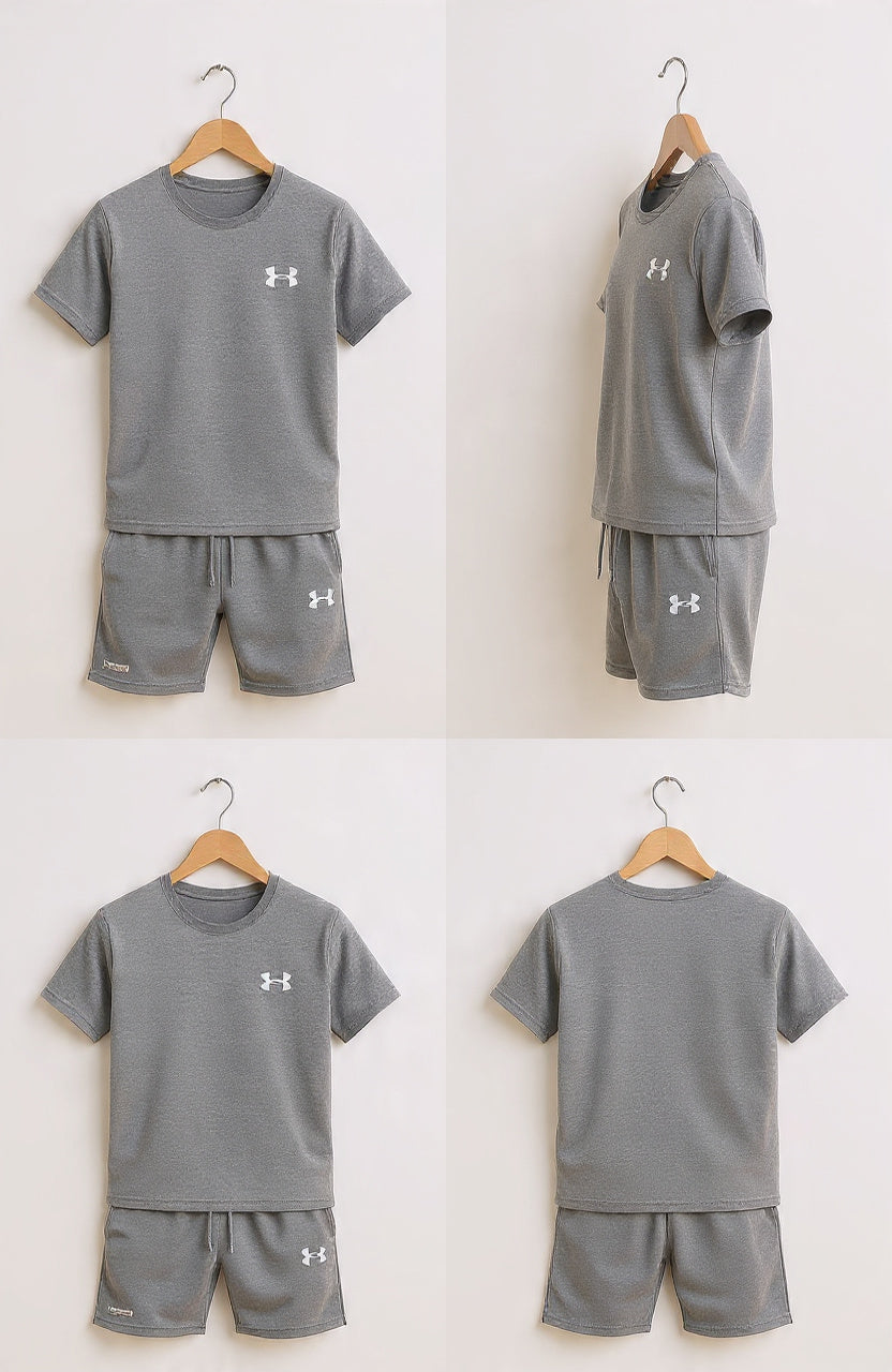 Premium Grey Nikkar Shirt for Men – Stylish & Comfortable Summer Outfit