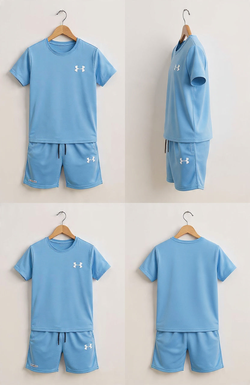 Premium Sky Blue Nikkar Shirt for Men – Stylish & Comfortable Summer Outfit